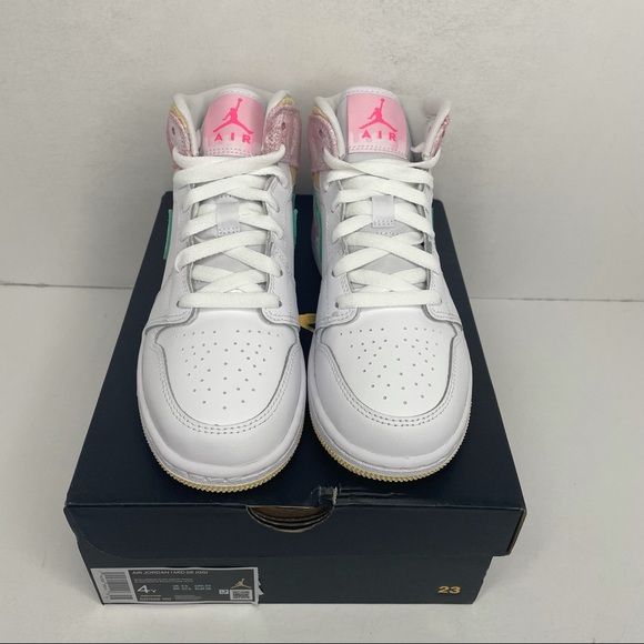 Nike Air Jordan 1 Retro Mid SE GS “Ice Cream” NEW - Picture 2 of 4